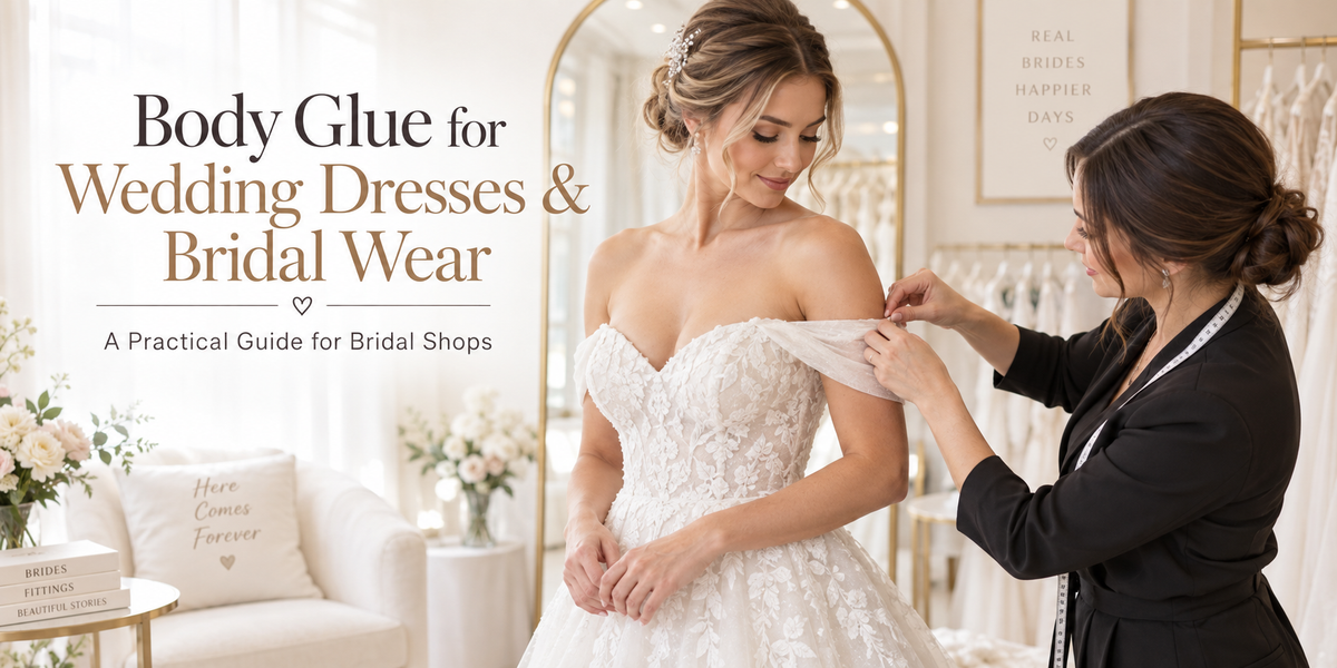 Body Glue for Wedding Dresses and Bridal Wear: A Practical Guide for Bridal Shops
