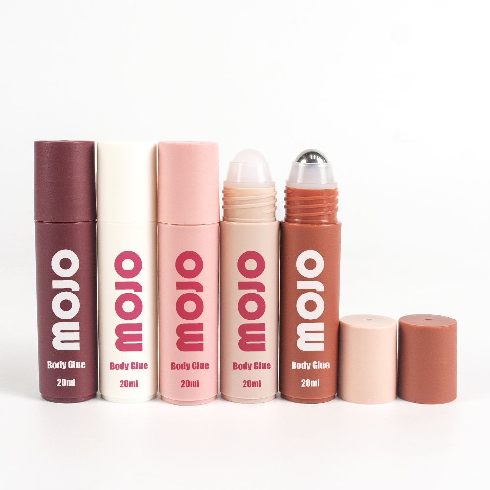 MOJO Body Glue 20ml｜Roll-On Applicator Tube for OEM/ODM Wholesale