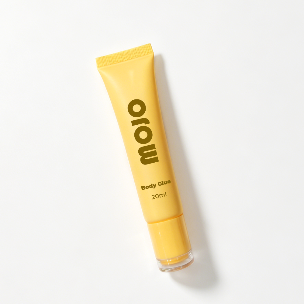MOJO Wholesale Yellow Clear Cap Body Glue｜20ml OEM/ODM Custom Product