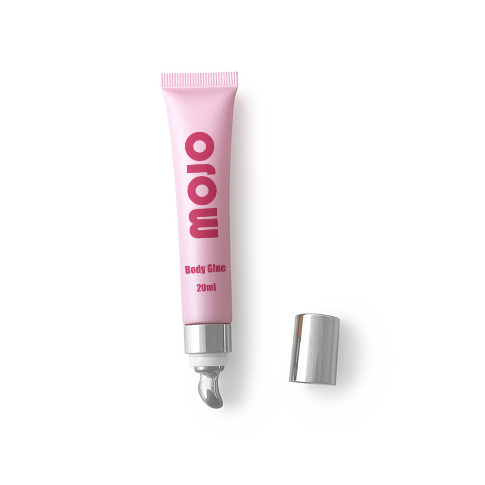MOJO Wholesale Precision Applicator Body Glue｜20ml Silver Metal Cap OEM/ODM