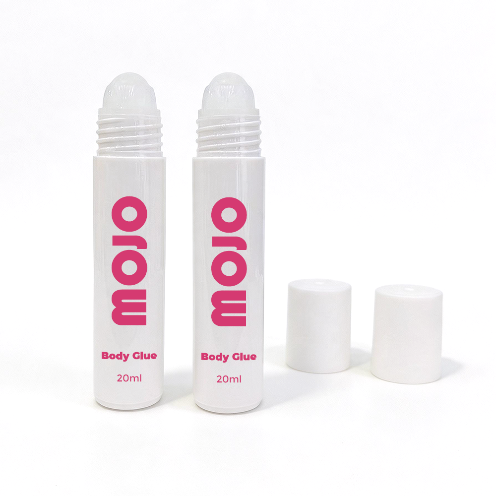 MOJO Wholesale Plastic Roll-On Body Glue｜20ml OEM/ODM Custom Product