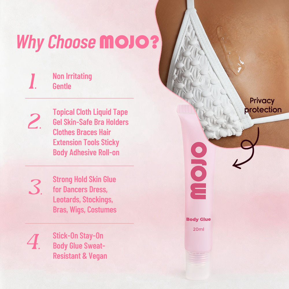 MOJO Wholesale Frosted Cap Body Glue｜20ml OEM/ODM Custom Product
