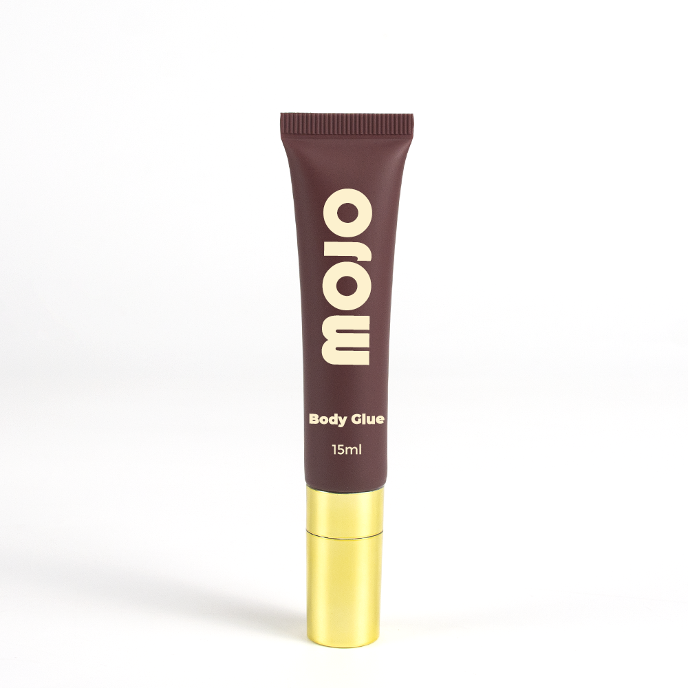 MOJO Wholesale Brown Gold Cap Body Glue｜15ml OEM/ODM Custom Product