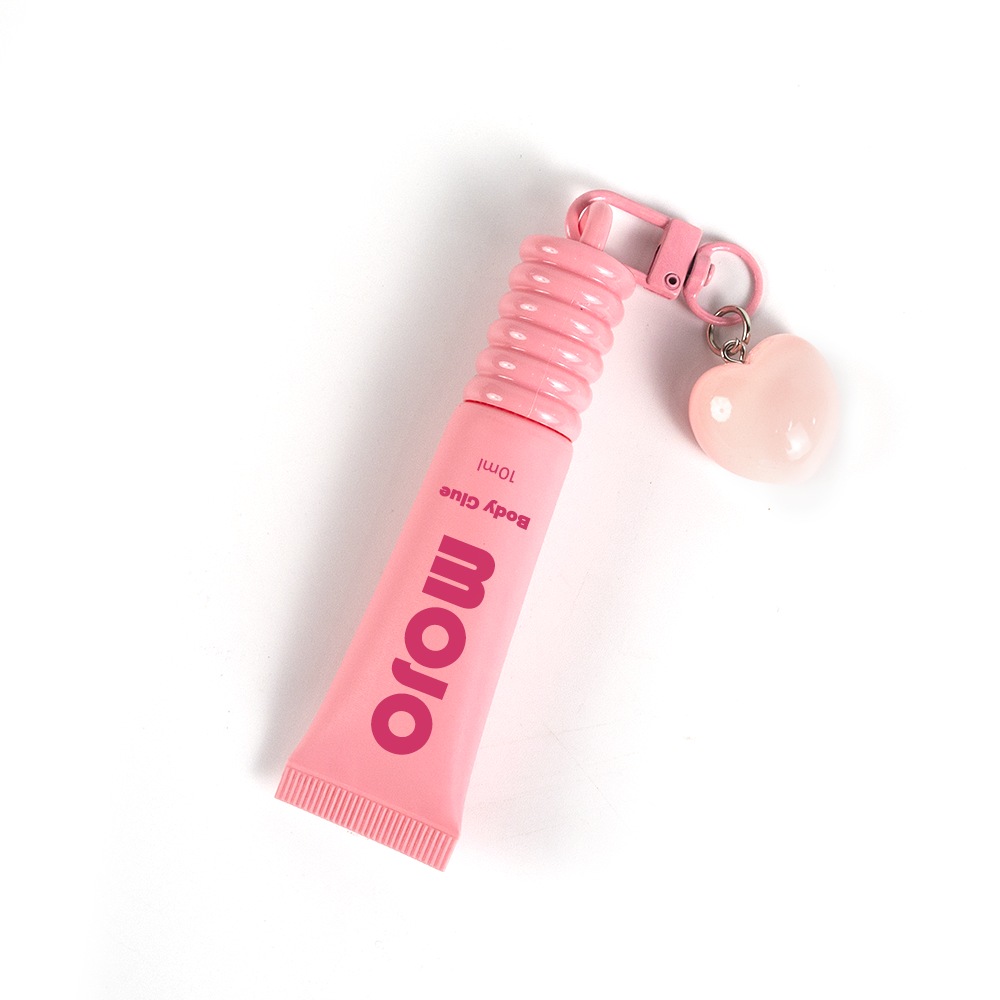 MOJO Wholesale Heart Charm Keychain Body Glue｜10ml OEM/ODM