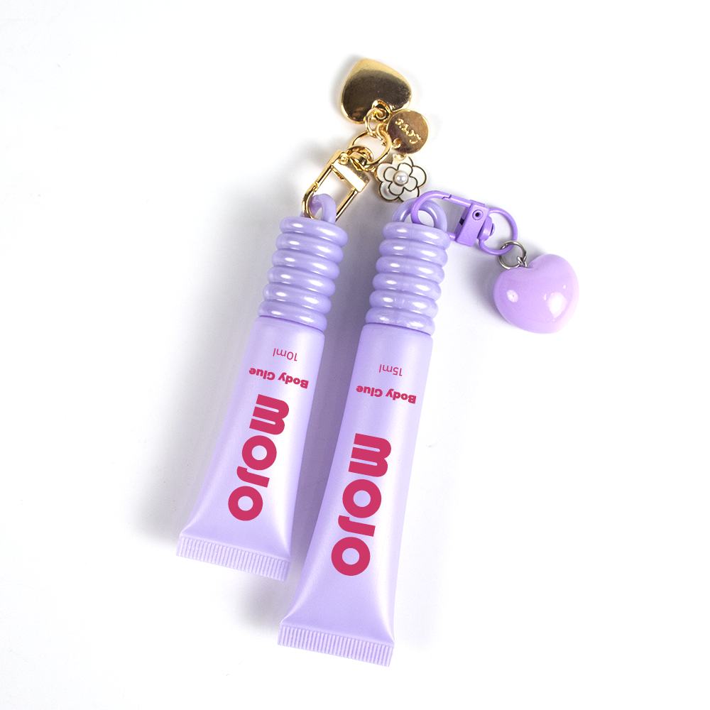 MOJO Wholesale Purple Charm Keychain Body Glue｜10ml / 15ml OEM/ODM