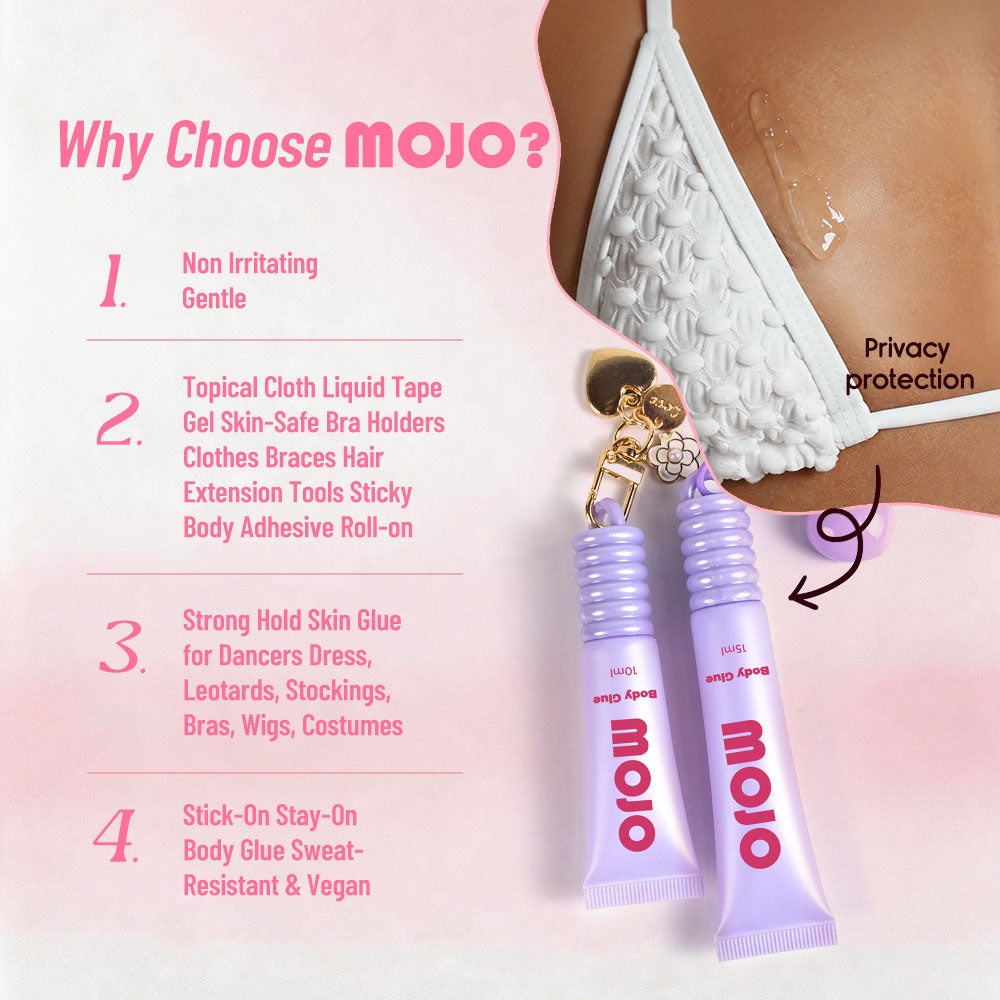 MOJO Wholesale Purple Charm Keychain Body Glue｜10ml / 15ml OEM/ODM