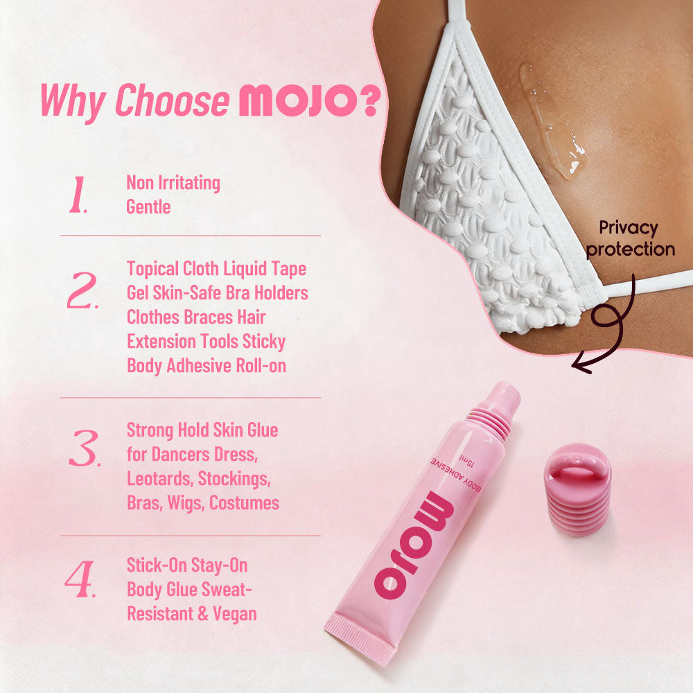 MOJO Portable Keychain Body Glue｜OEM/ODM Custom Product for On-the-Go Styling