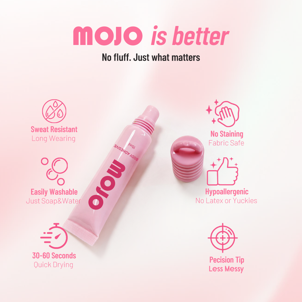 MOJO Portable Keychain Body Glue｜OEM/ODM Custom Product for On-the-Go Styling
