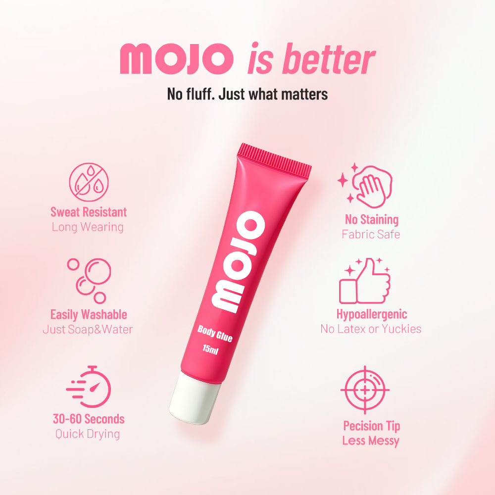 MOJO Classic Retail Body Glue｜15ml OEM/ODM Custom Product