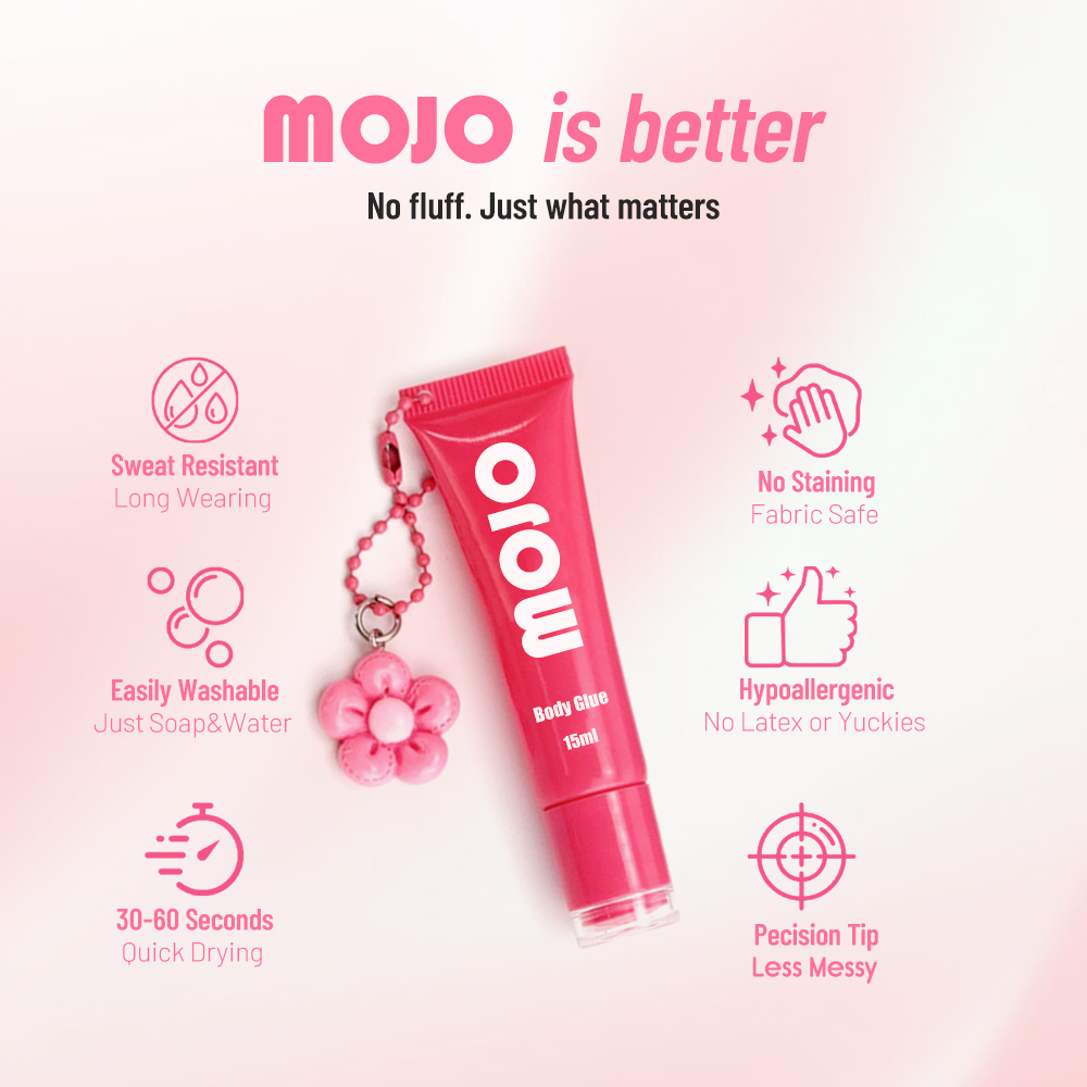 MOJO Color Series Keychain Body Glue｜10ml / 15ml OEM/ODM Custom Product