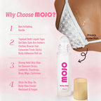 MOJO Wholesale Frosted Glass Roll-On Body Glue｜10ml OEM/ODM