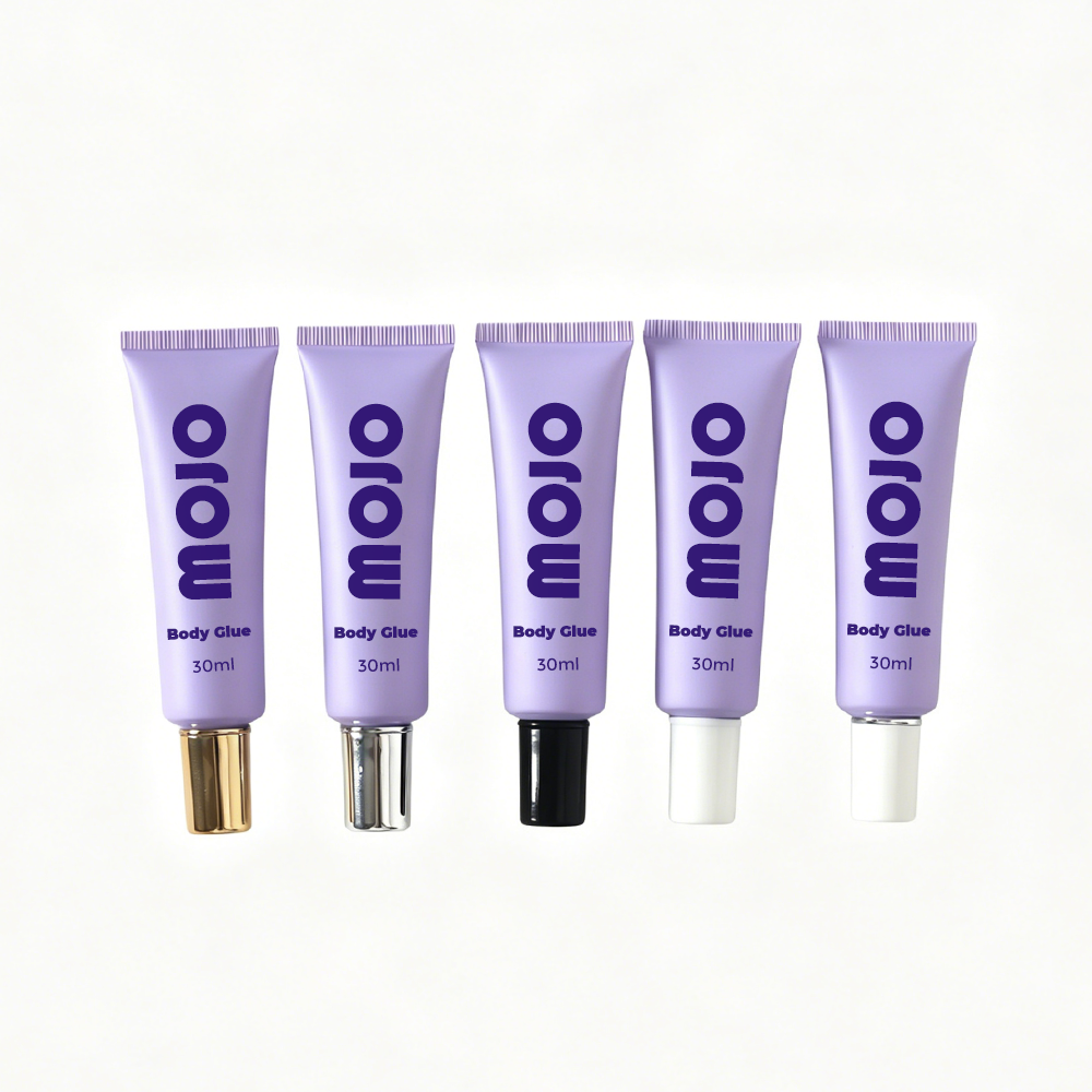 MOJO Wholesale Frosted Soft Tube Body Glue｜30ml OEM/ODM