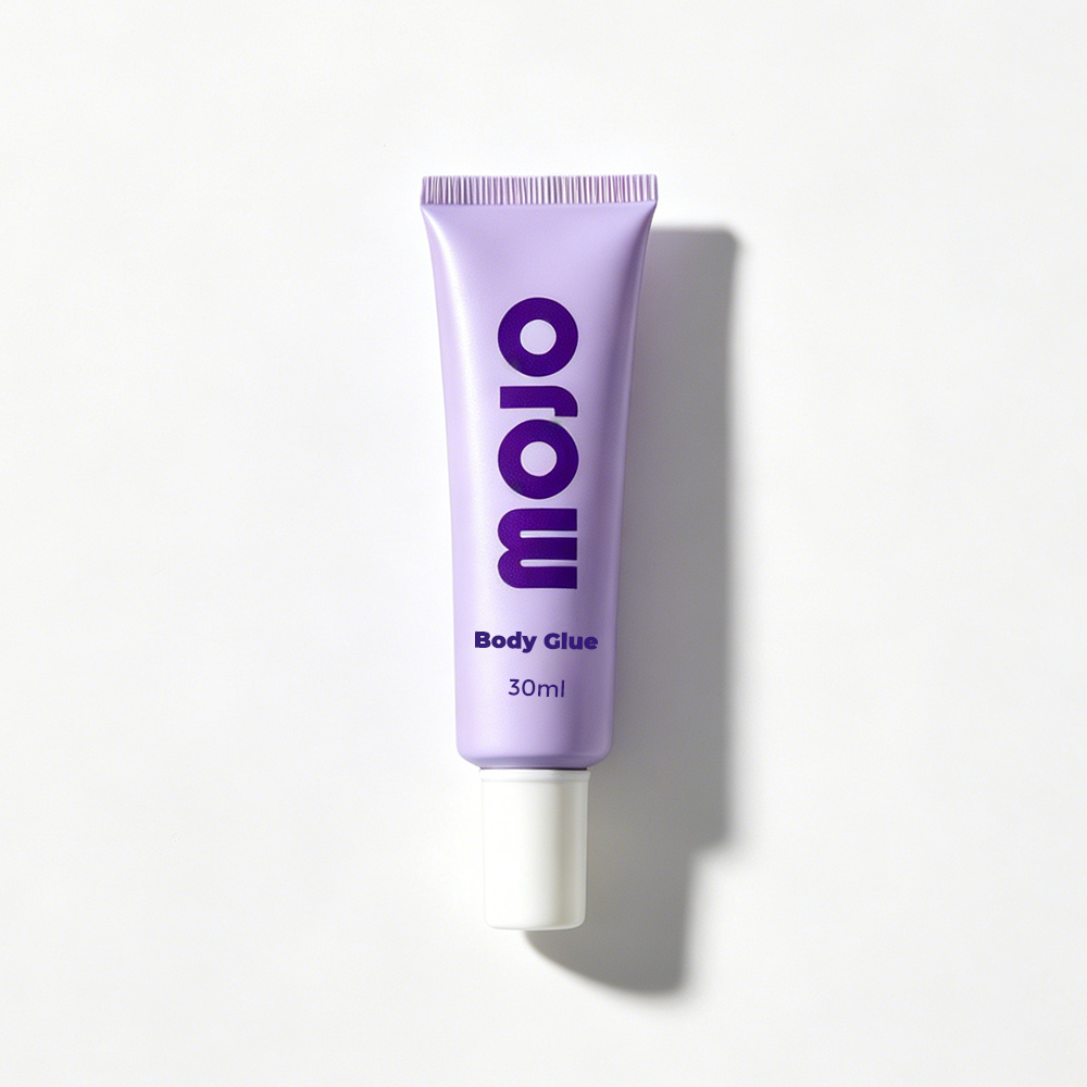 MOJO Wholesale Frosted Soft Tube Body Glue｜30ml OEM/ODM