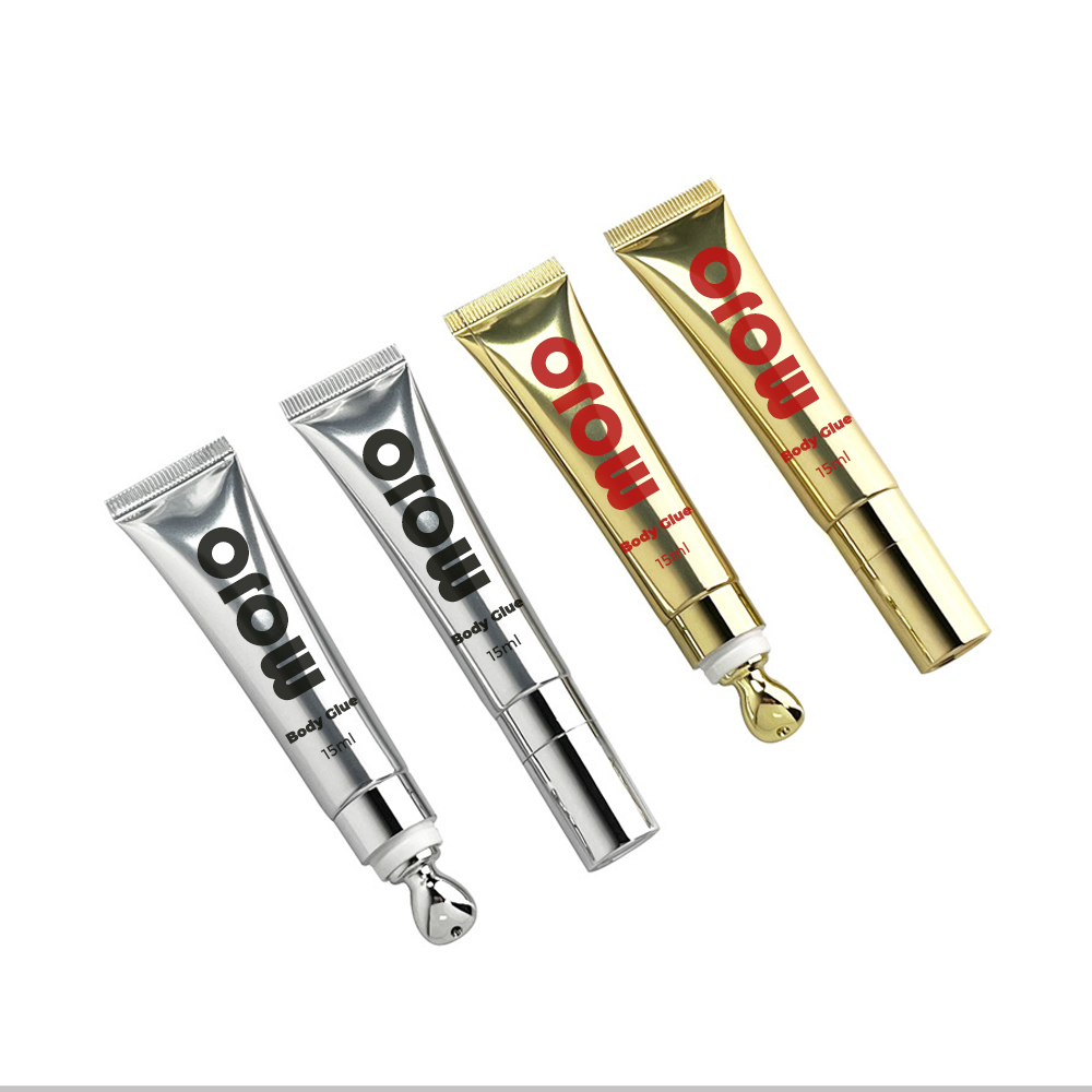 MOJO Wholesale Metallic Tube Massage Tip Body Glue｜15ml OEM/ODM