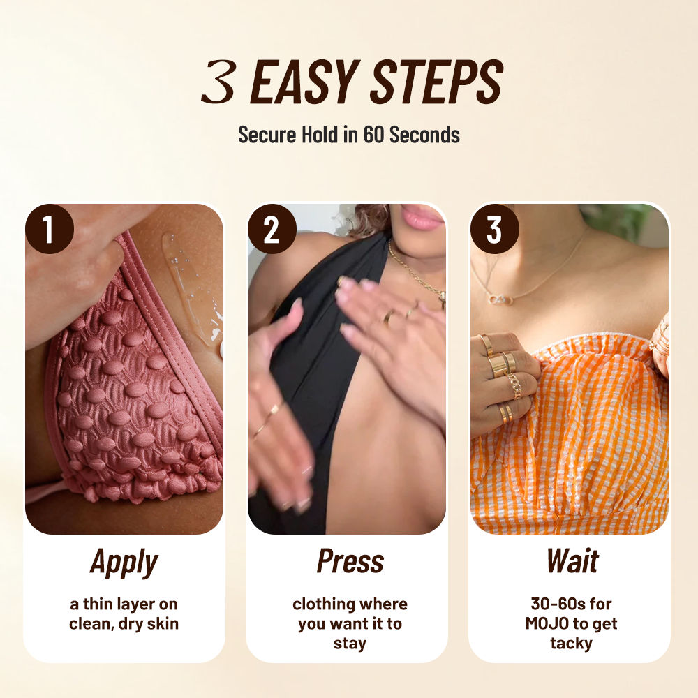 MOJO Wholesale Coffee Brown Massage Tip Body Glue｜20ml OEM/ODM